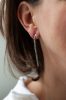 Simple  Amorphous Strip Earring