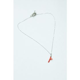 Simple Coral Neklace