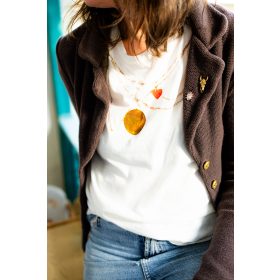 “Inflation “ Neklace Tshirt