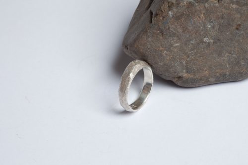 Rock wedding ring