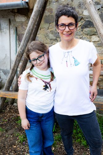 Green Neklace Tshirt