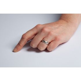 Stripped wedding ring