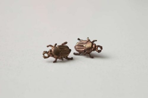 Beetle Earrings