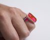 Pink mozgatható gyűrű